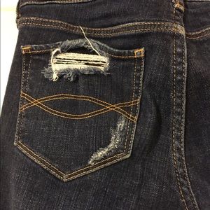 Abercrombie distressed jeans
